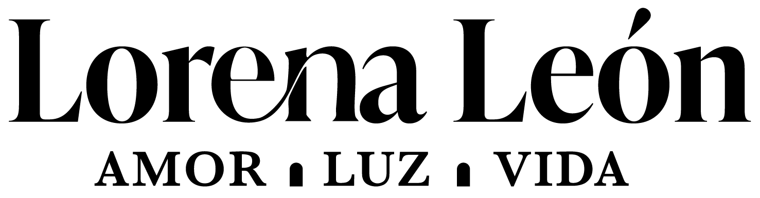 logo negro lorena leon