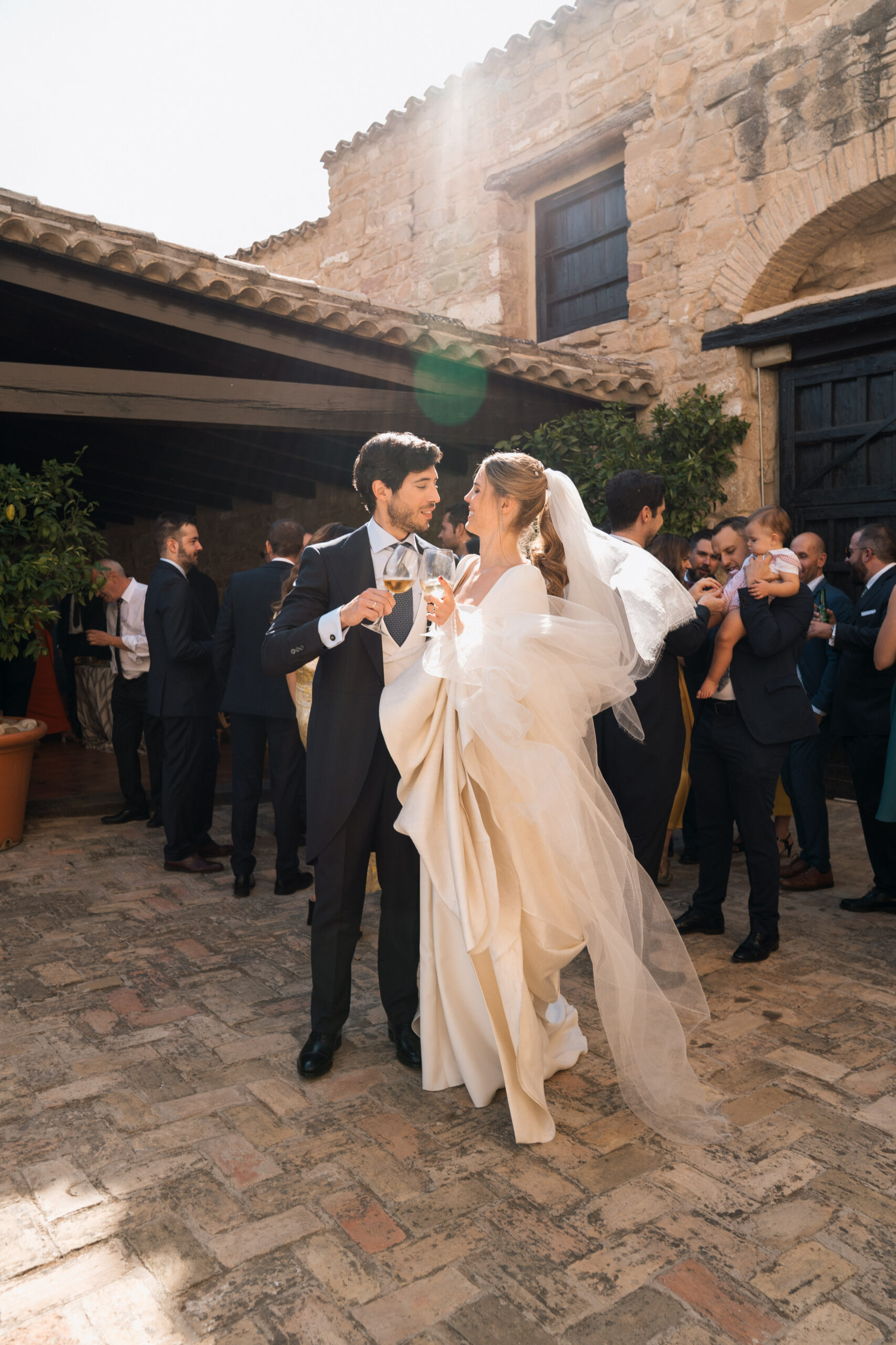 Fotos cóctel novios España Lorena León